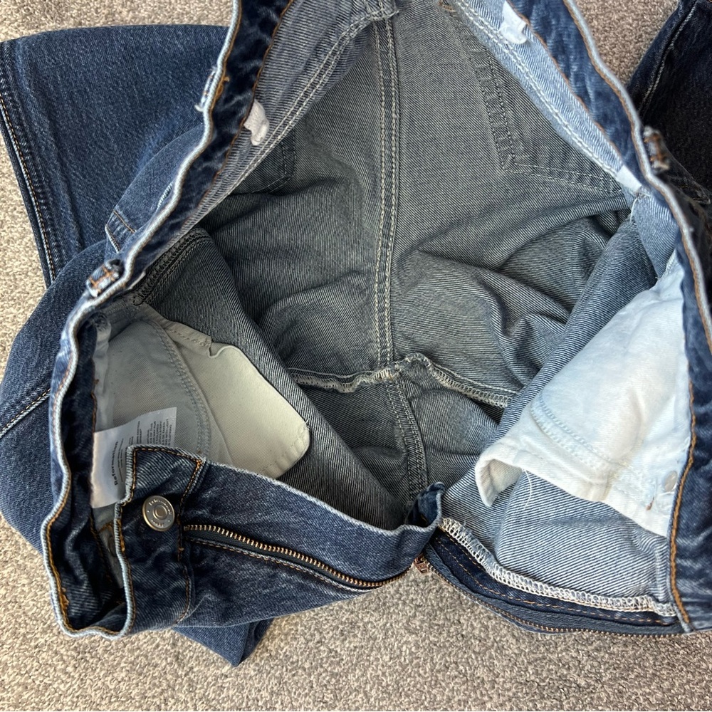 Reformation High Rise Blue Jeans - Picture 8 of 12